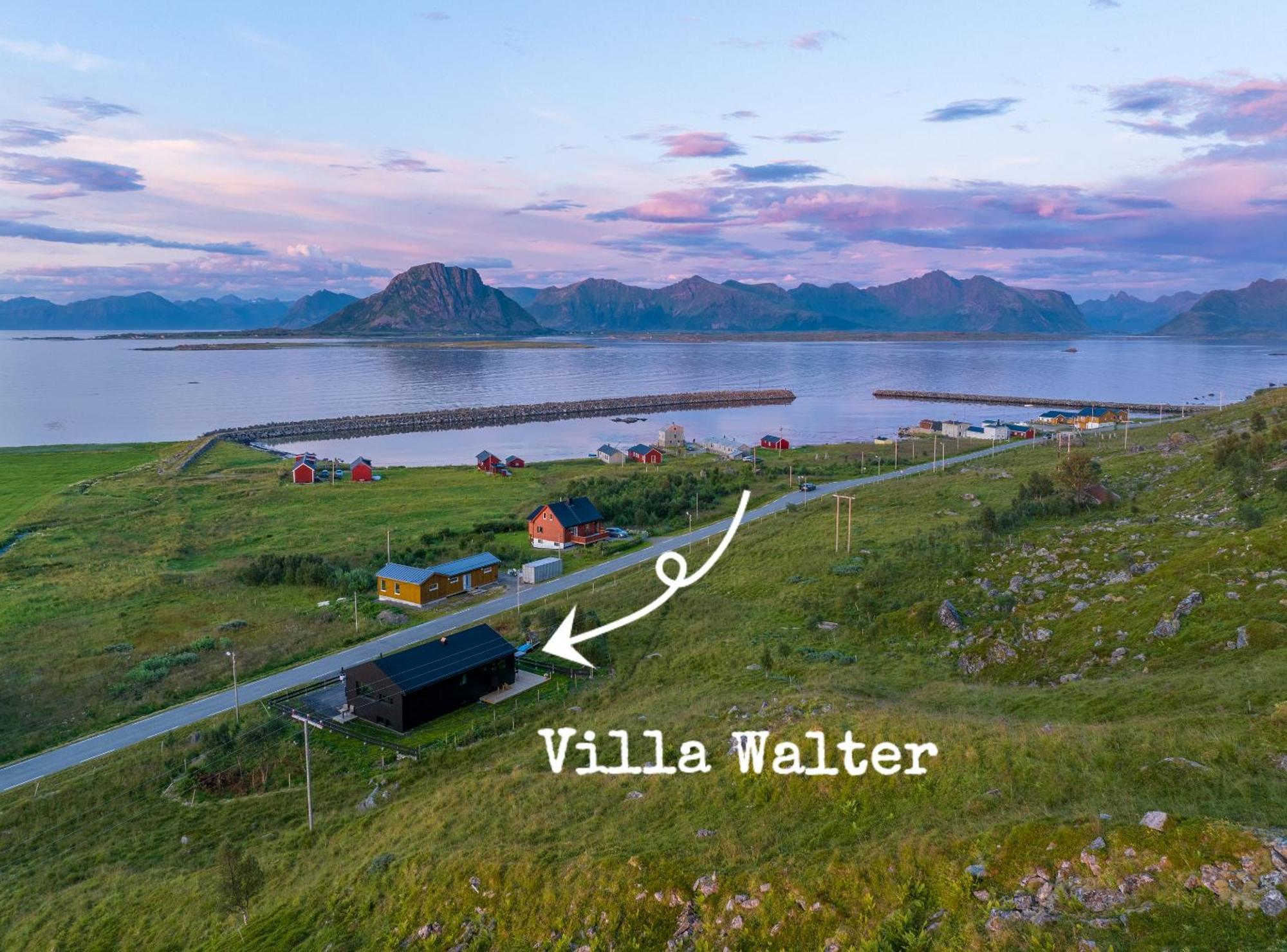 Villa Walter Lofoten With Sauna Kvalnes  Luaran gambar