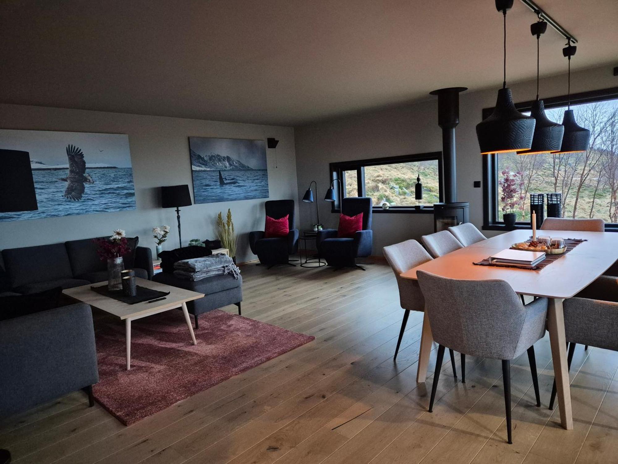 Villa Walter Lofoten With Sauna Kvalnes  Luaran gambar